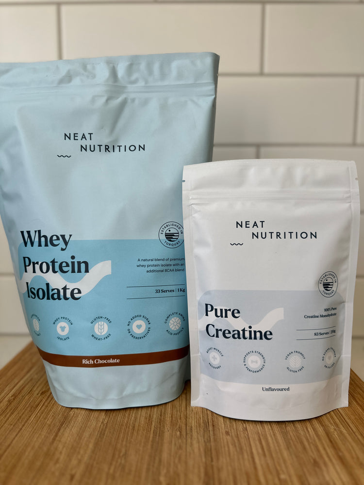 
                  
                    Whey Protein Isolate, Creatine or Collagen
                  
                