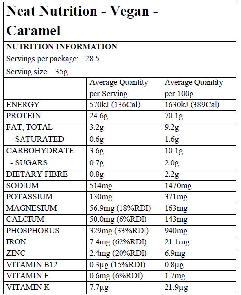 
                  
                    Vegan Protein Creamy Caramel
                  
                