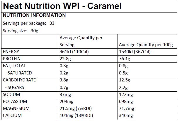 
                  
                    Whey Isolate Creamy Caramel
                  
                